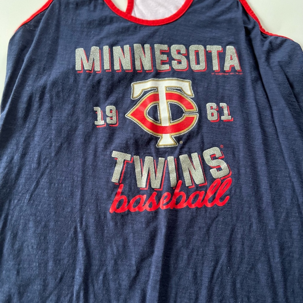 Minnesota twins Womens tank top, size large